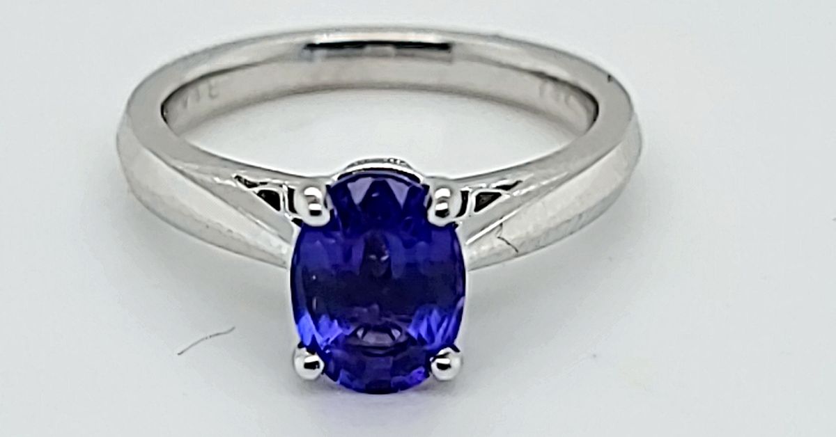 123456 - Blue Sapphire Ring - NFTICALLY